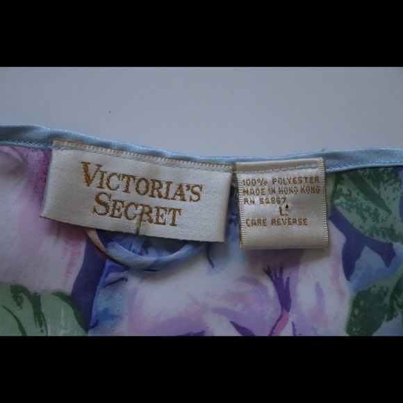 Vtg Gold Label Victoria Secret Kimono Sz Large - Picture 8 of 11